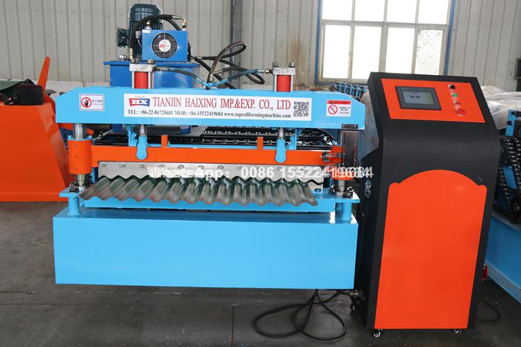 maquina para hacer chapas acanaladas
