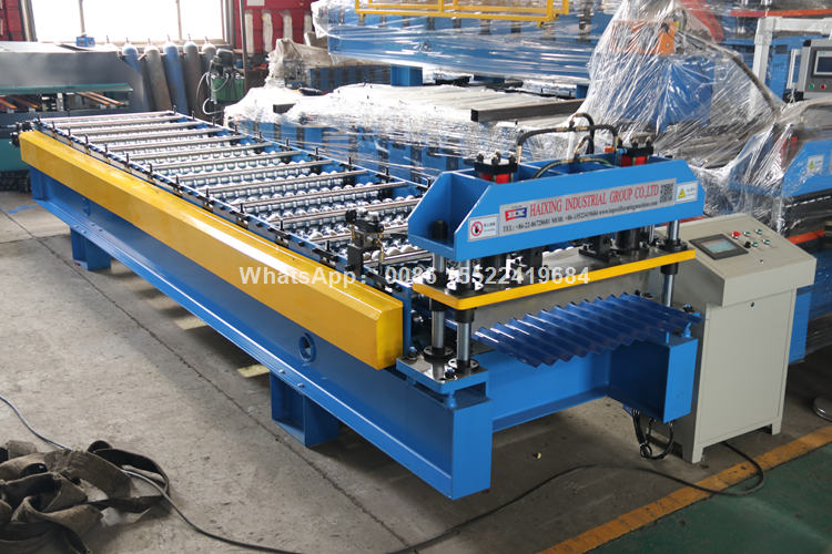 maquina para fabricar chapas acanaladas