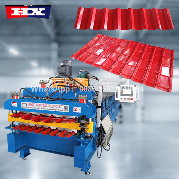 maquina para hacer tejas metalicas