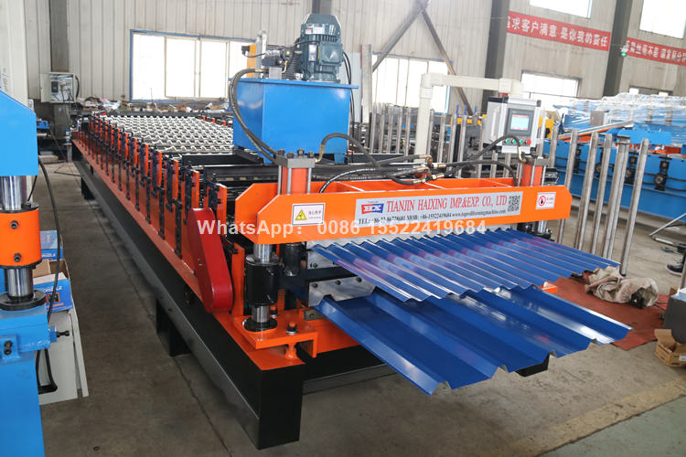 máquina acanaladora de lamina para techos