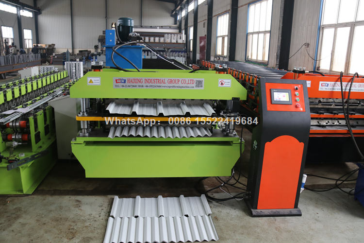 maquina para fabricar lamina acanalada