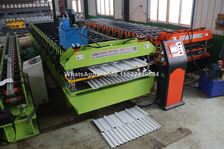 maquina para fabricar lamina acanalada