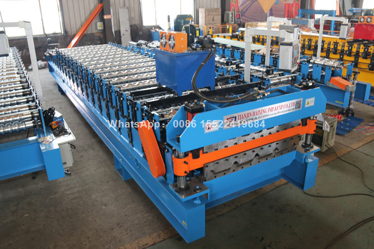 maquina de fabricar telha trapezoidal