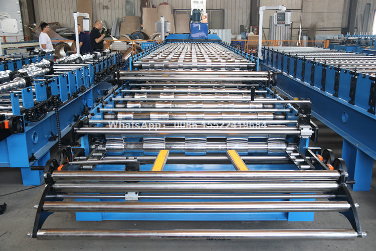 máquina para hacer tejas metalicas