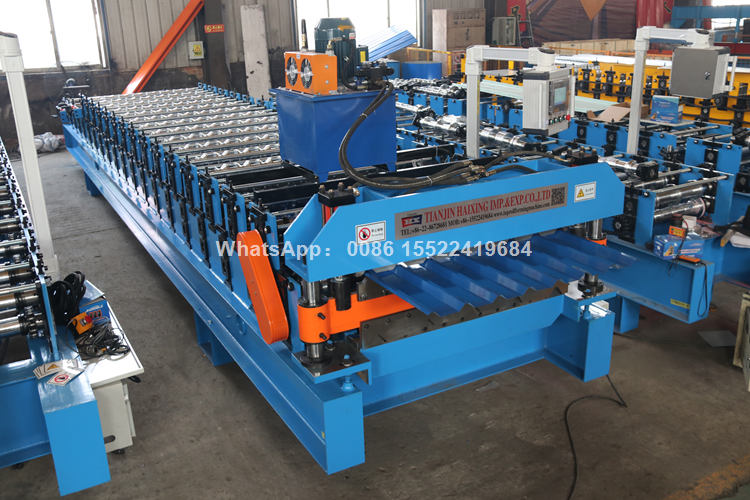 máquina para hacer tejas metalicas