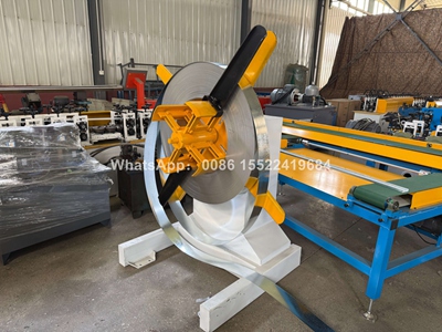 track forming machine decoiler