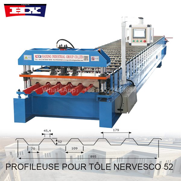 Profileuse tôle toiture Nervesco 52