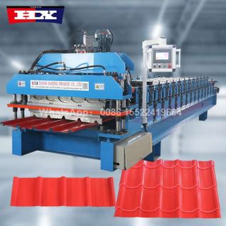 Double Layer Roll Forming Machine Ag Panel and Glazed Tile
