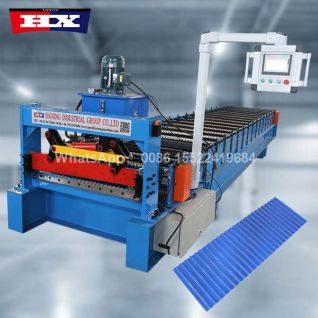 875 corrugated roll forming machine