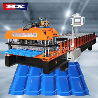 1075 glazed sheet roll forming machine