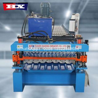 Double layer metal roofing roll former machine