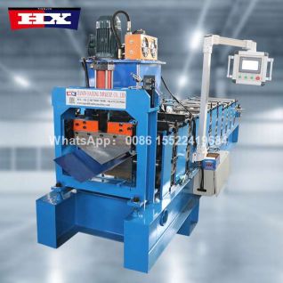 Ridge cap roll forming machine