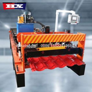 Glazed tile making machine