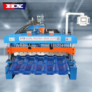 1000 glazed roof tile forming machine