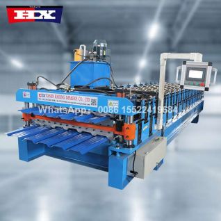 double layer roofing sheet roll forming machine