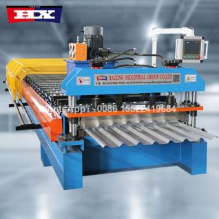Sheet metal roofing machine 725-1015 trapezoidal