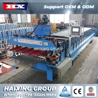 Roll form makinesi ile çatı mahya sacı üretimi
