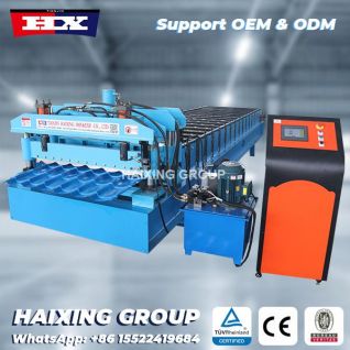 Tile roll forming machine