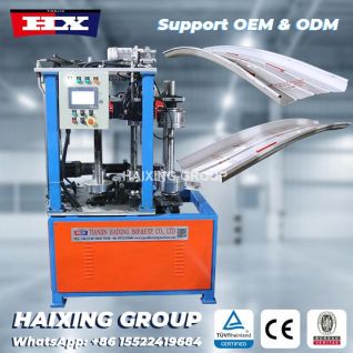 Standing seam roof panel curving machine