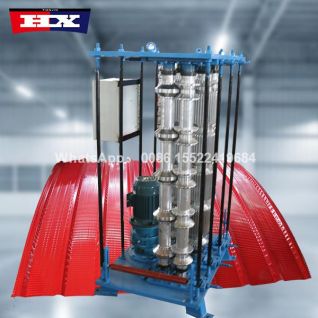Curving Machine for 5-Rib Trapezoidal Panels