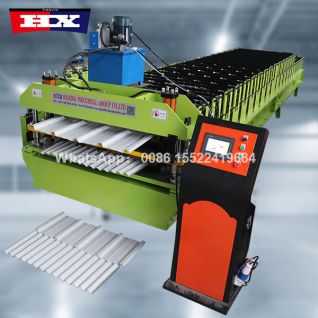 Maquina para fabricar lamina acanalada Tr5 988 doble capa