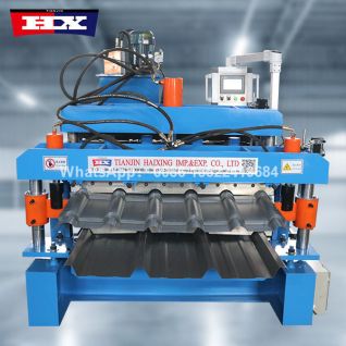 Maquina para hacer calaminas Tr4 Tr5 doble capa