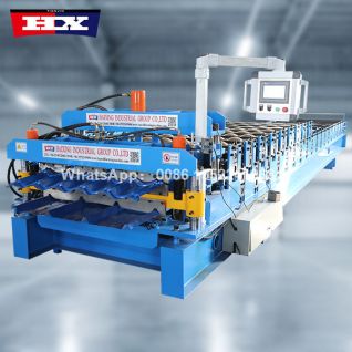 Maquina para hacer tejas Tr4 1035 vidrio doble